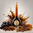 „Domaine Costa Lazaridi Botanico mit dunklen Trauben, Feigen, Rosinen, Honig und Karamell.“