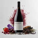 „Kir-Yianni Diaporos Rotwein mit Erdbeeren, Kirschen, dunkler Schokolade, Kräutern und feinen Gewürzen.“