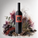 „Ktima Tselepos Kokkinomylos Merlot 2021 mit Kirschen, Brombeeren, roten Johannisbeeren, Kräutern und dunkler Schokolade.“