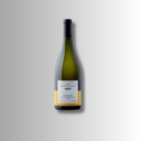 Gerovassiliou Viognier aus Epanomi, schlanke Flasche mit weiß-gelbem Etikett vor hellem Hintergrund.