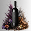 „Monologos Rotwein 2021 von Ktima Dyo Ypsi mit Pflaumen, Brombeeren, Veilchen, Vanille und dunkler Schokolade.“