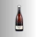 Flasche Montezovo Terralbe Lugana mit geprägtem Glas, dunklem Goldton und klassischem Etikett.