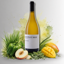 „Kir-Yianni Ntroumo Sauvignon Blanc 2024 mit grünem Paprika, Pfirsich, Mango und frischen Kräutern.“