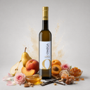 „Alpha Estate Omega Late Harvest 2021 mit Birne, Pfirsich, Aprikose, Rosen, Honig und Vanille.“