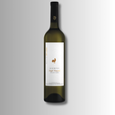„Flasche Papagiannakos Vientzi Single Vineyard Savatiano vor hellem Hintergrund“