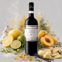 „Kechris Tear of the Pine Retsina mit Zitrusfrüchten, Pfirsich, Kräutern, Ingwer und Vanille“