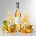 „UWC Samos Grand Cru White Muscat mit Trauben, weißen Blüten, Honig und kandierten Zitrusfrüchten.“