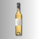 „Flasche UWC Samos Grand Cru White Muscat vor hellem Hintergrund“